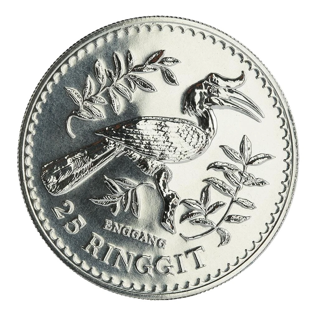 Silver 1976 Malaysian Coins