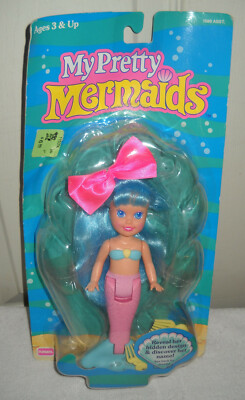 7487 RARE NRFC Vintage Playskool My Pretty Mermaids Doll