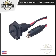 426184-1 Sea Dog Trolling Motor Plug 3 Pin 30A 12/24V for Sea Dog Marine Boat