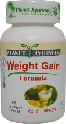 Planet Ayurveda Weight Gain Formula Herbal Ayurveda Planet 60 capsules Fast Ship