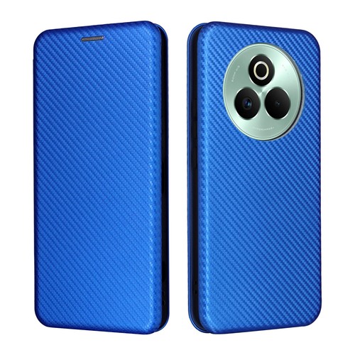 For Realme P3 Pro, Luxury Carbon Fiber Leather Business Wallet Stand Case Cover - 第 18/26 張圖片