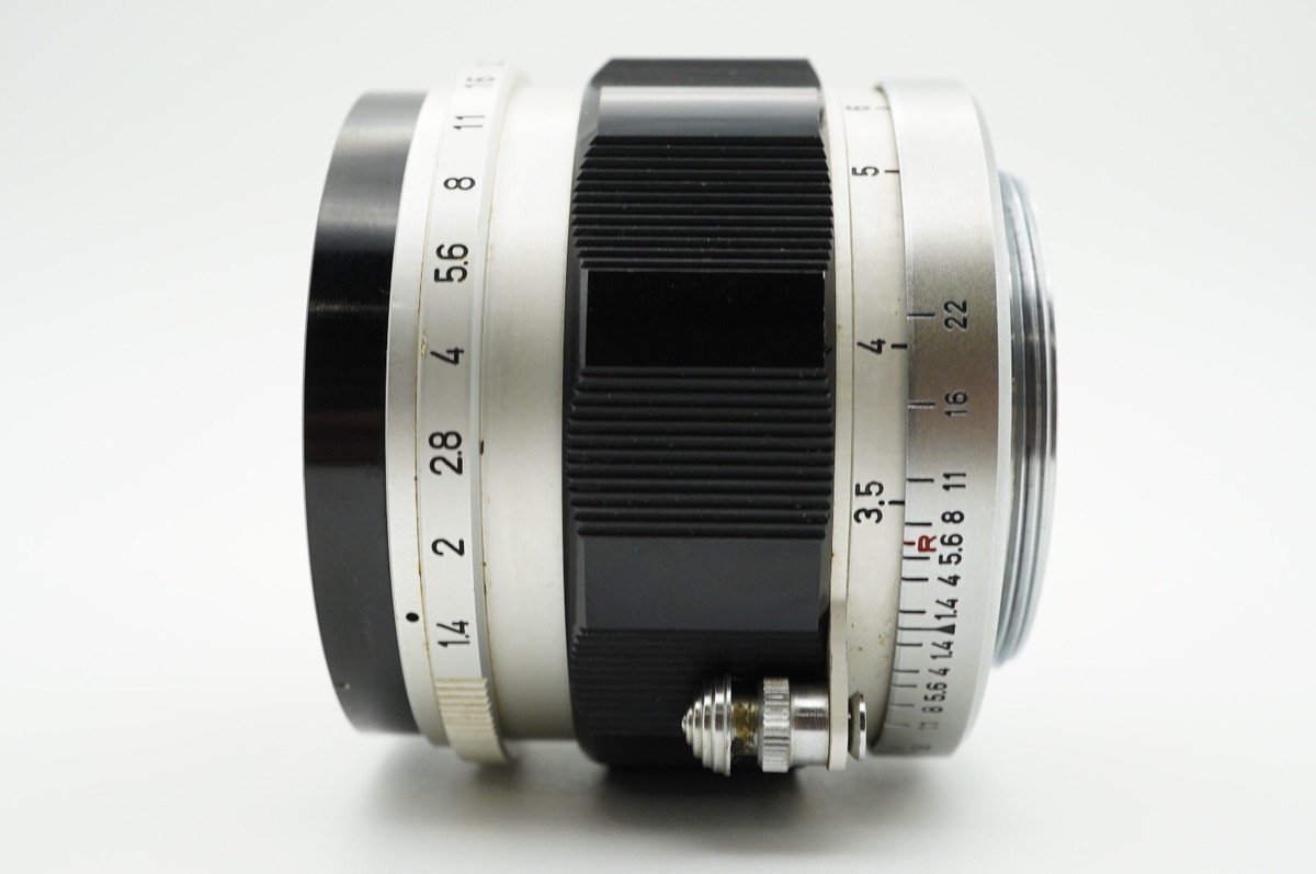 MINT] Canon 50mm F1.4 LTM L39 MF Lens w/ Hood S-50 From
