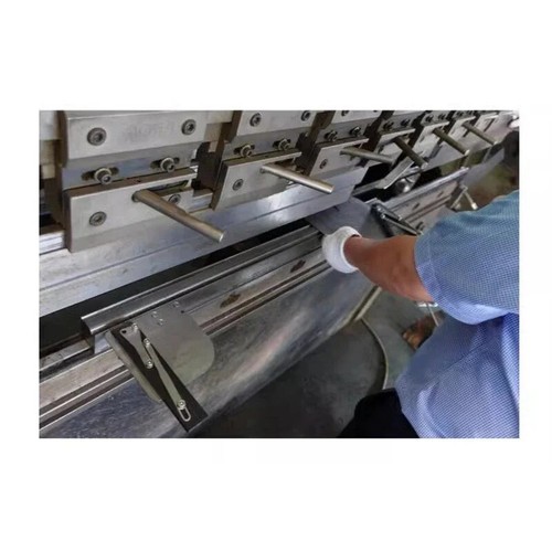 Strumento ausiliario per piegatura lamiera pressa freno supporto anteriore angolo magnetico - Foto 5 di 8