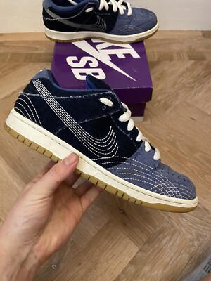 sb dunk low denim sashiko
