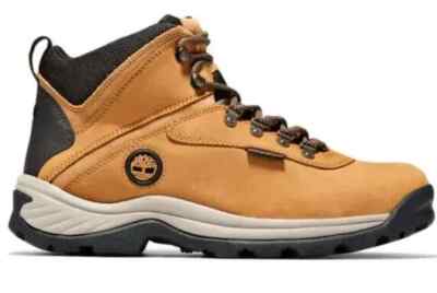 TIMBERLAND WHITE LEDGE MID WATERPROOF HIKING BOOTS WHEAT NUBUCK MEN'S SALE!
