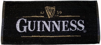 Guinness Baumwoll Barhandtuch 525mm x 250mm