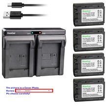 Kastar Battery Slim Dual USB Charger for Sony NP-FZ100 BC-QZ1  Sony Alpha a9S