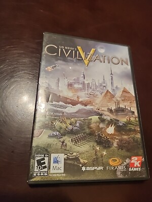 Sid Meier's Civilization Apple 2010 Complete W/Manual and CD Key Game