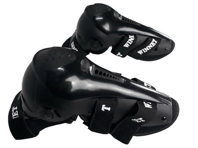 WINNET Ginocchiere protezioni ginocchia snodate rigide moto cross enduro fuori strada