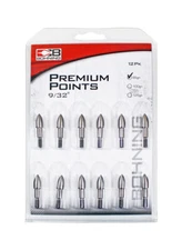 Bohning Premium Stainless Steel Screw-In Bullet Points
