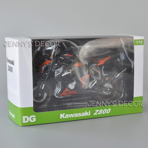 1:12 Maßstab Druckguss Modell Motorrad Spielzeug Kawasaki Z800 Sport Fahrrad Replik - Bild 14 von 14
