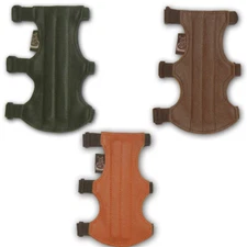 RECURVE/LONGBOW SHOOTING FINISHED LEATHER FOREARM BRACER/ARM GUARD/ARM PROTECTOR