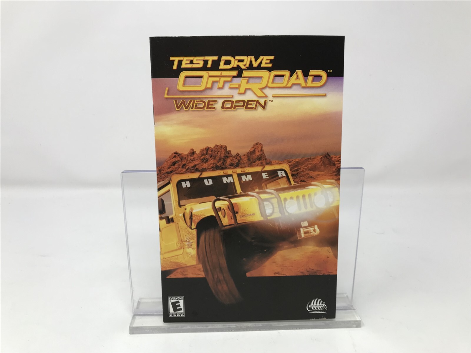 Test Drive Off Road Wide Open - Sony Playstation 2 PS2 - Instruction Manual Only