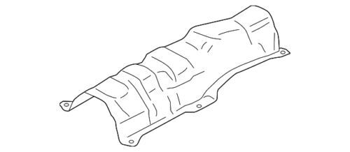 Escudo central para Ford (N/P DG9Z-5411434-C)