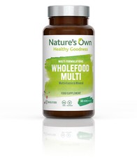 Wholefood Multivitamin & Mineral 60 Vegan Capsules - Nature's Own 