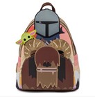 Bantha Ride Mini Backpack Loungefly Star Wars Mandalorian Baby Yoda Grogu