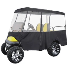 600D Golf Cart Driving Enclosure Cover for 4 Passenger Club Car Precedent Tempo