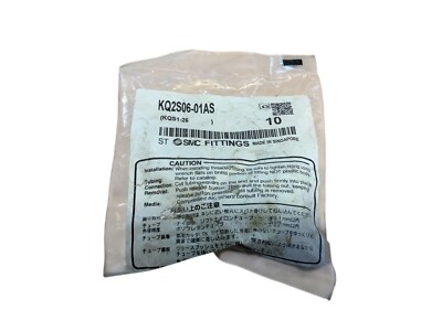 10pcs New SMC KQ2S06-01AS Installation Fittings
