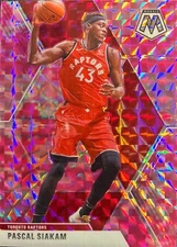 Pascal Siakam Mosaic 19-20 #19 Pink Camo Prizm Toronto Raptors