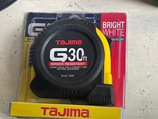 Tajima G-30BW 30-Feet Easy-to-Read Standard Scale Tape Measure