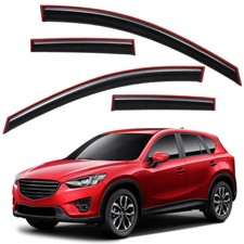 For 2013-2016 Mazda Cx-5 In-channel Smoke Window Visors Rain Guards Vent Shade For 2013-2016 Mazda Cx-5 In-channel Smoke Window Visors Rain Guards Vent Shade