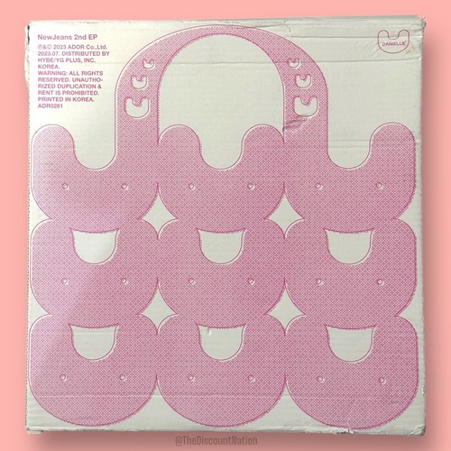 New Jeans 2nd EP CD Get Up Exclusive Bunny Beach Bag Pink Danielle Album READ - Picture 4 of 13