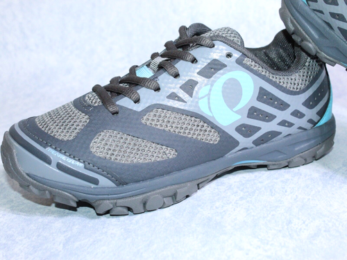 Pearl Izumi W X Alp Seek VI MTB Cycling Shoes Womens Gray Teal Size 36/US5.5 - Picture 3 of 14