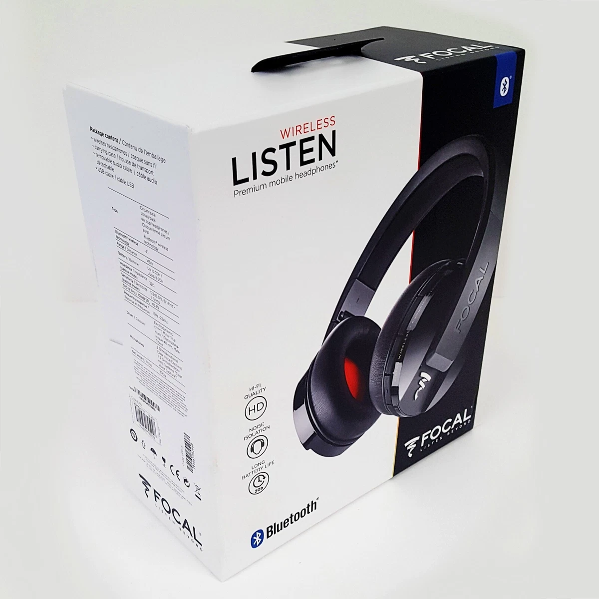 スノーブルー Focal Listen Wireless Bluetooth Headpho… | ochge.org