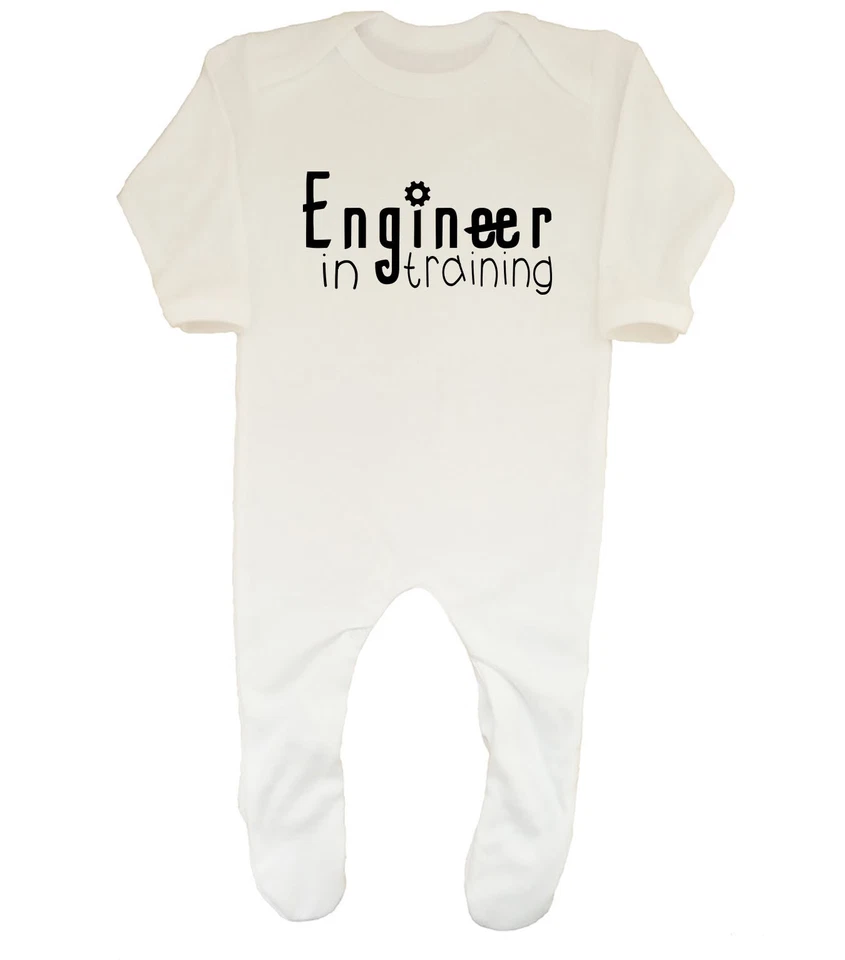 BABY ORIGINALS Engineer in Training Baby Grow Sleepsuit Boys Girls