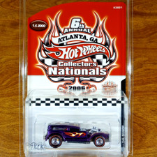 Hot Wheels RLC 6th Collectors Nationals The Demon 1 of 2000 Purple Redline 2006