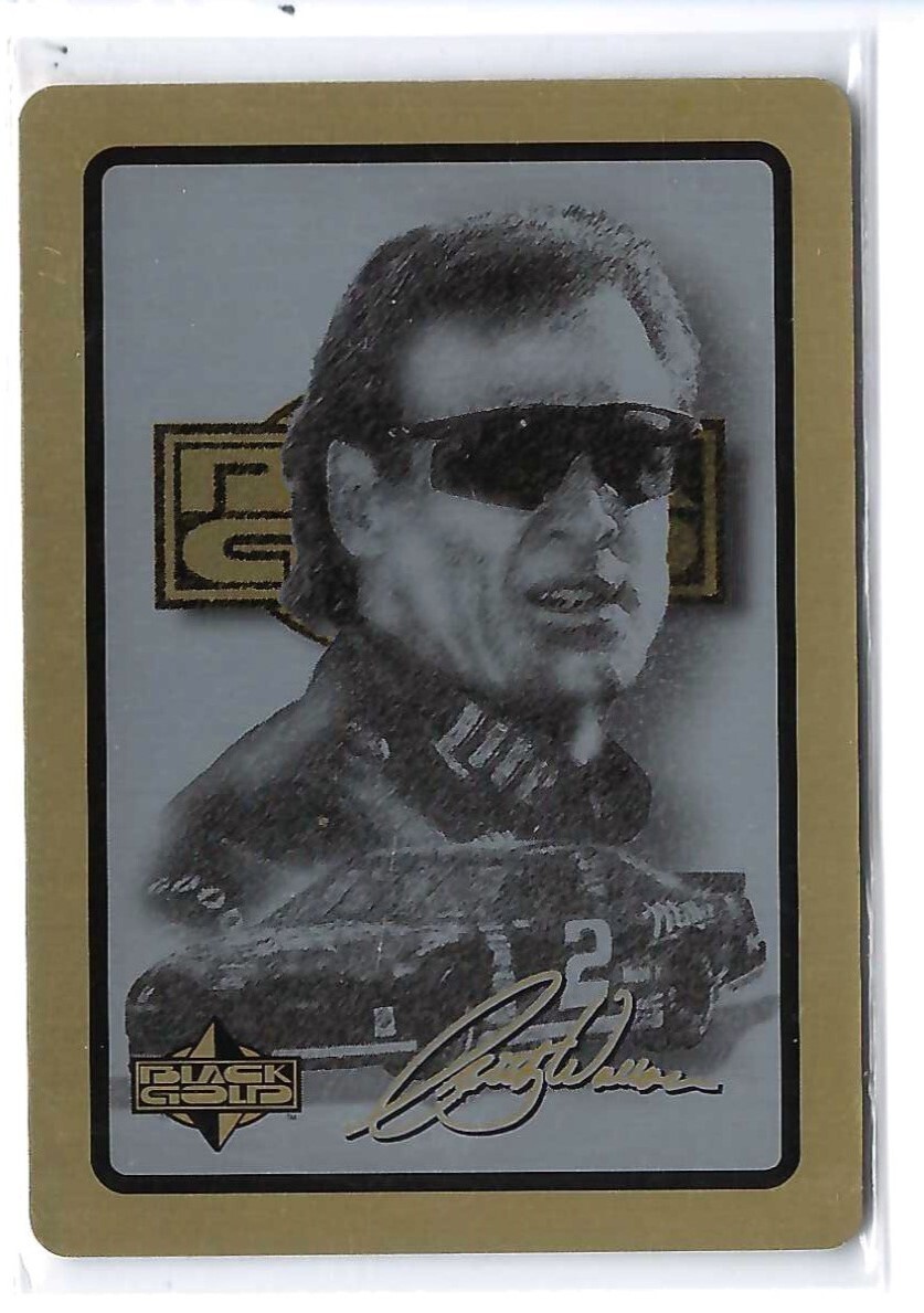 1996 Finish Line Racing Black Gold Rusty Wallace
