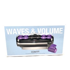 Conair Jumbo and Super Jumbo Ceramic Hot Rollers, Bonus Super Clips Included