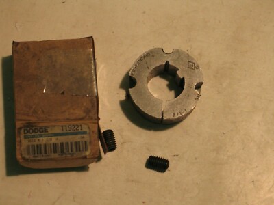 NIB 3PCS DODGE 119211 TAPER LOCK BUSHING 1610 X 1 1/8 DIA W/KEY P6217