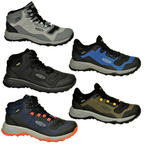 KEEN Tempo Flex Waterproof  Wanderschuhe Outdoorschuhe Ultra Leicht Herren - Afbeelding 1 van 36