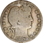 1909-O Barber Quarter