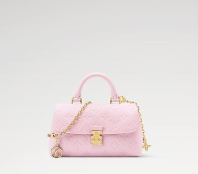 Louis Vuitton Monogram Nano Madeleine Shoulder Bag Pink M29448 LV Authentic New
