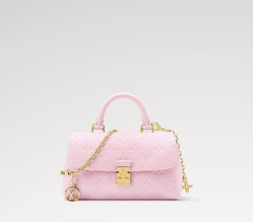 Louis Vuitton Monogram Nano Madeleine Shoulder Bag Pink M29448 LV Authentic New
