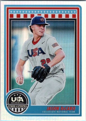 2025 Panini Stars & Stripes USA Baseball #89 Jason DeCaro