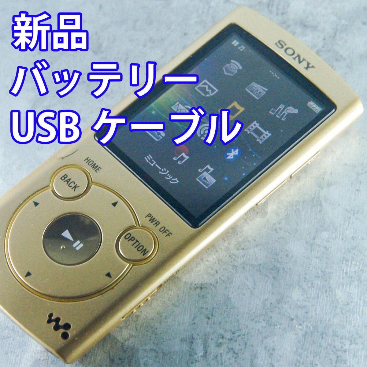 Sony Walkman NW-S766 32Go Bluetooth Lecteur Audio Batterie Remplacée Testée O...