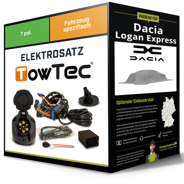Elektrosatz 7-Pol Spezifisch für Dacia Logan Express 10.2007-Jetzt NEU-image