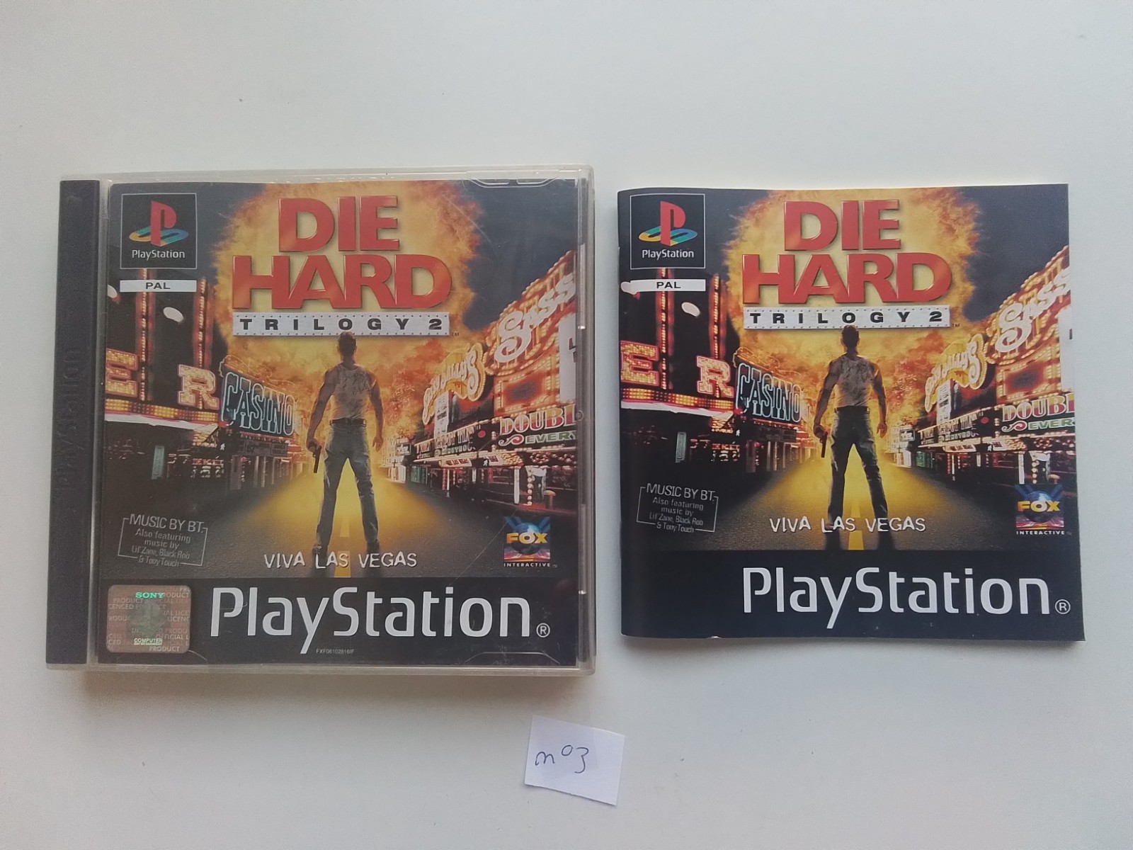 Die Hard Trilogy 2 Viva Las Vegas Complet sur Playstation PS1 et PS2 !!!