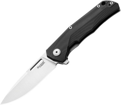 LionSTEEL Q4TTRO Framelock Folding Knife CPM MagnaCut Black G10