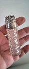Edwardian Hallmarked Silver Top Cut Glass Scent Bottle Birm 1911 W.Vale & Sons