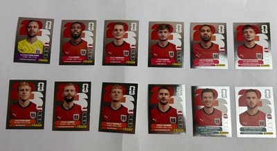 Panini Fifa World Cup 2026 WM Sticker ÖFB Silber Sticker aussuchen Österreich