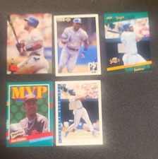 Joe Carter 5-Card Lot