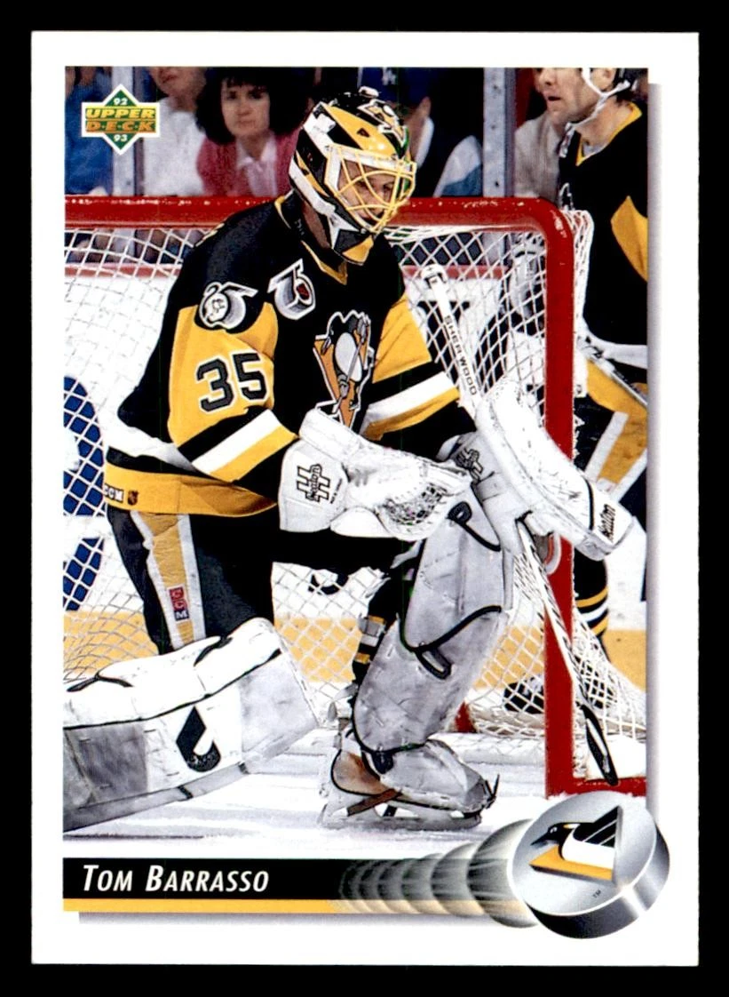 1992-93 Upper Deck #243 Tom Barrasso Pittsburgh Penguins HOCKEY Card