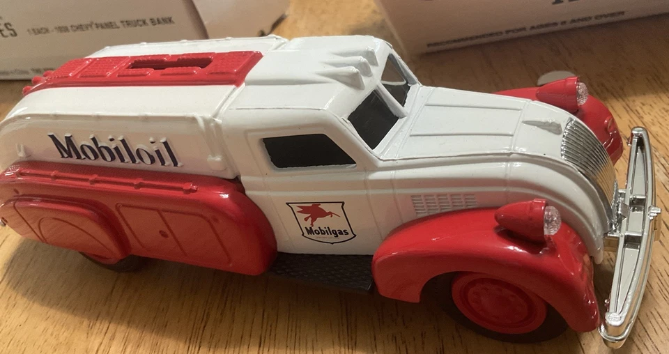 1993 ERTL Mobil масло 1939 воздушный поток танкер банка 1:34 1993 литой новый - Изображение 3 из 4