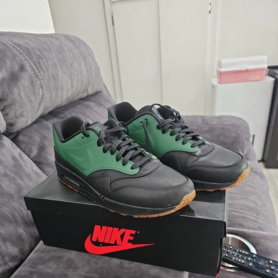 Nike Men's Air Max 1 VT QS Shoes  Gorge Green / Black  831113-300 Size 11