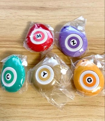 Bandai Tokyo Metro Sounddrop 5 Typen Full Complete Set Gacha Japan NEU