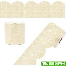 Bulletin Board Borders Classroom Decor Rustic Education Paper 3 inch x 65ft Roll